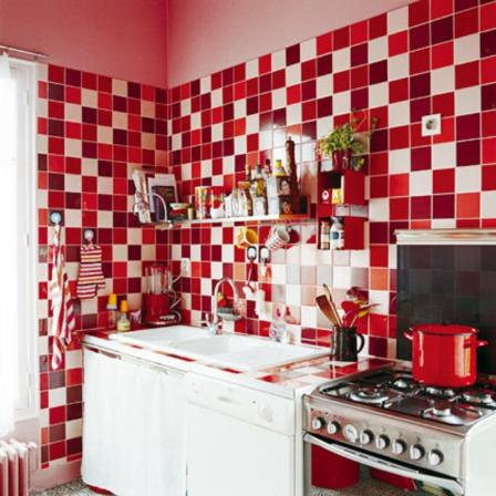 Red ceramic tiles purchase price + user guide