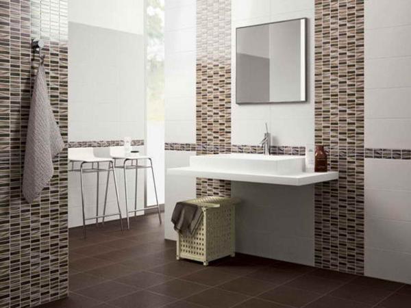 The price of ceramic tile vs porcelain tile for bathroom floor