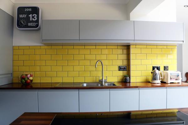 Buy yellow kitchen tiles types + price