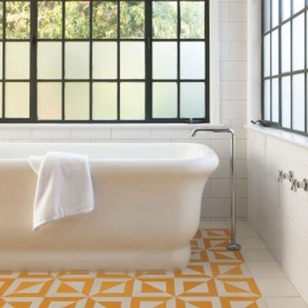 Buy and price of large yellow bathroom tiles